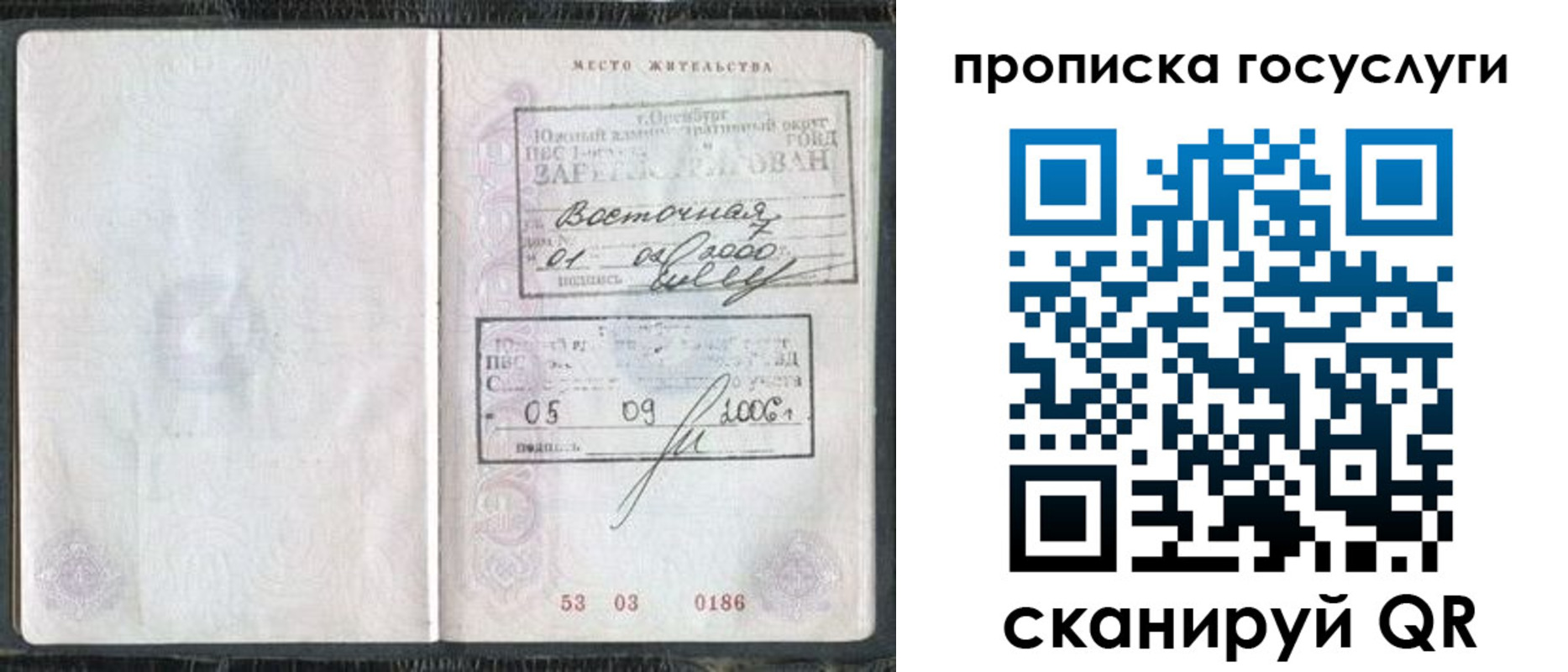 временная регистрация для школы в Щиграх